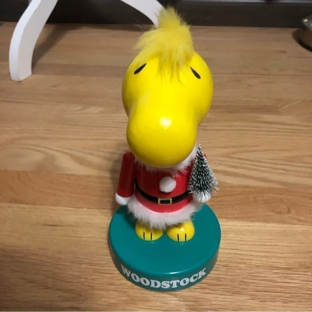 Peanuts Woodstock Nutcracker NEW Holiday Christmas Decor Red Yellow